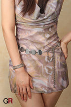Small Round Slice Waist Chain With Skirt Pants Chain