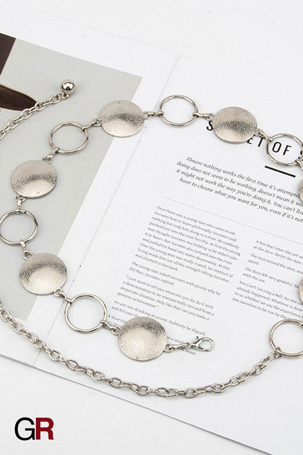 Waist Chain Ring Dress Decoration Belt