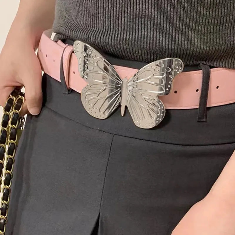Vintage Butterfly Waist Belt - GlamoROZ