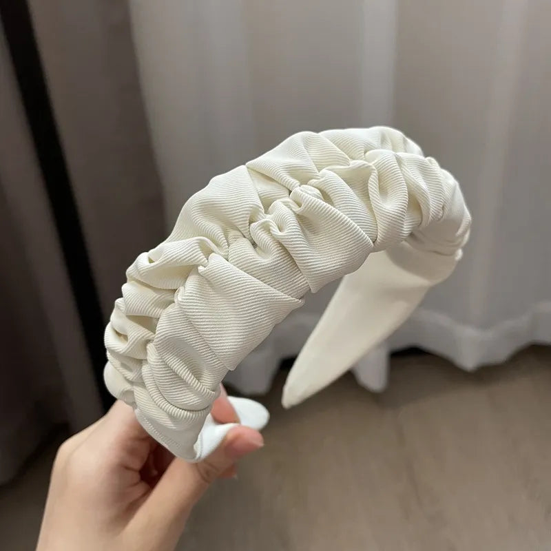 Regal Pleat Couture Headband - GlamoROZ