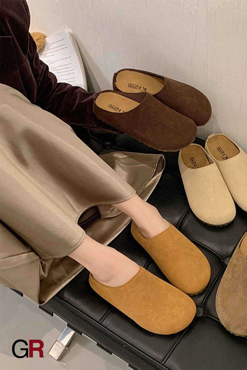 Noémie Suede Slides