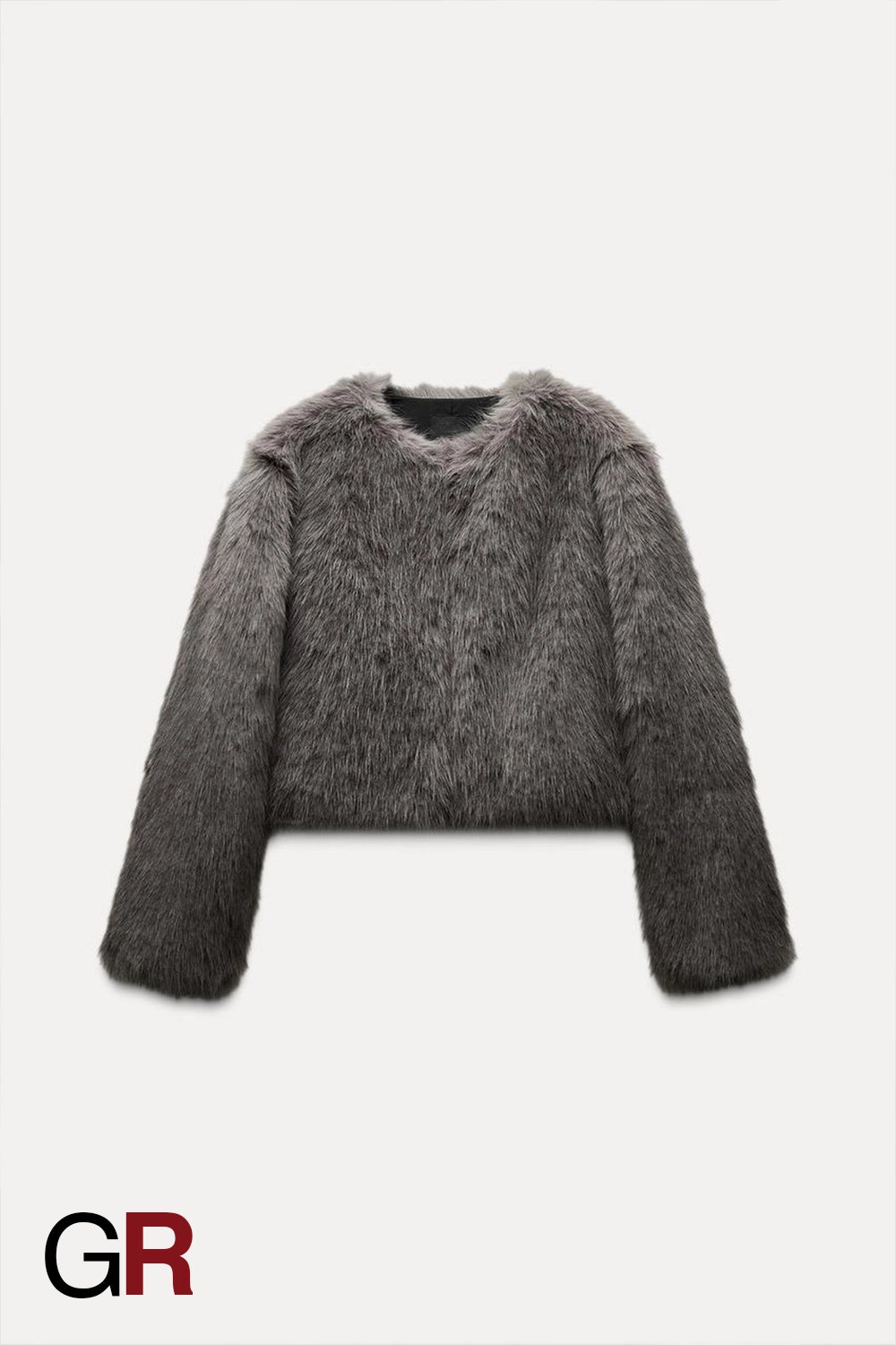 Chic Elegance Furry Single-Breasted Coat - GlamoROZ