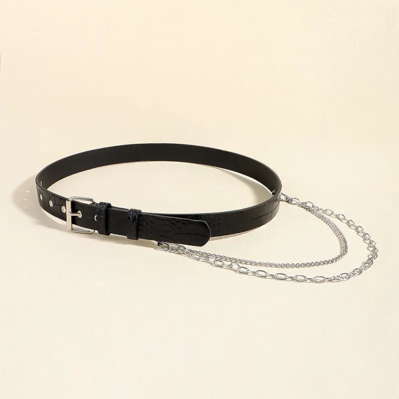 Luxe Hip-Hop Pants Chain Belt - GlamoROZ
