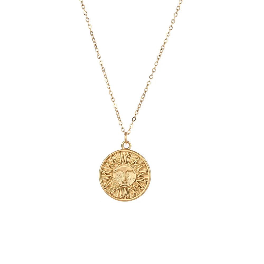 Golden Sunbeam Necklace - GlamoROZ