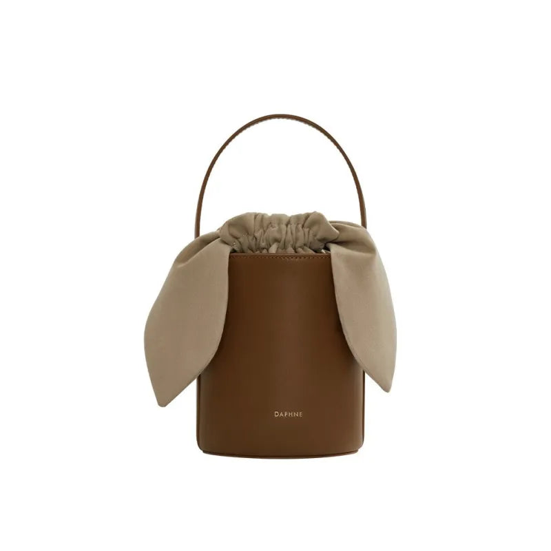 Noble Hide Couture Bucket Mini Bag - GlamoROZ