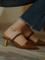 French Retro Toe  Sandals Women Summer With Skirt