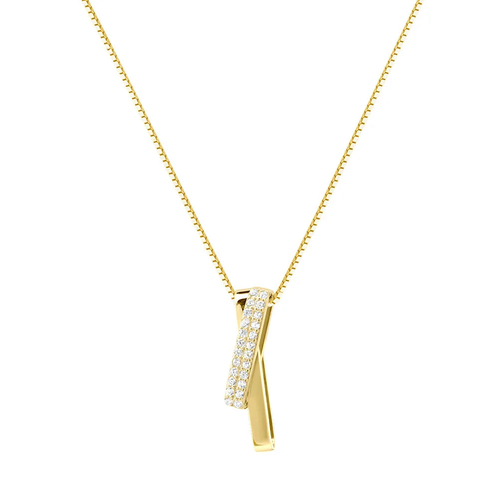 Chic Angle Line Necklace - GlamoROZ