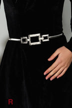 Minimalist Women's Decoration With Elastic Waistband And Versatile Waist Chain