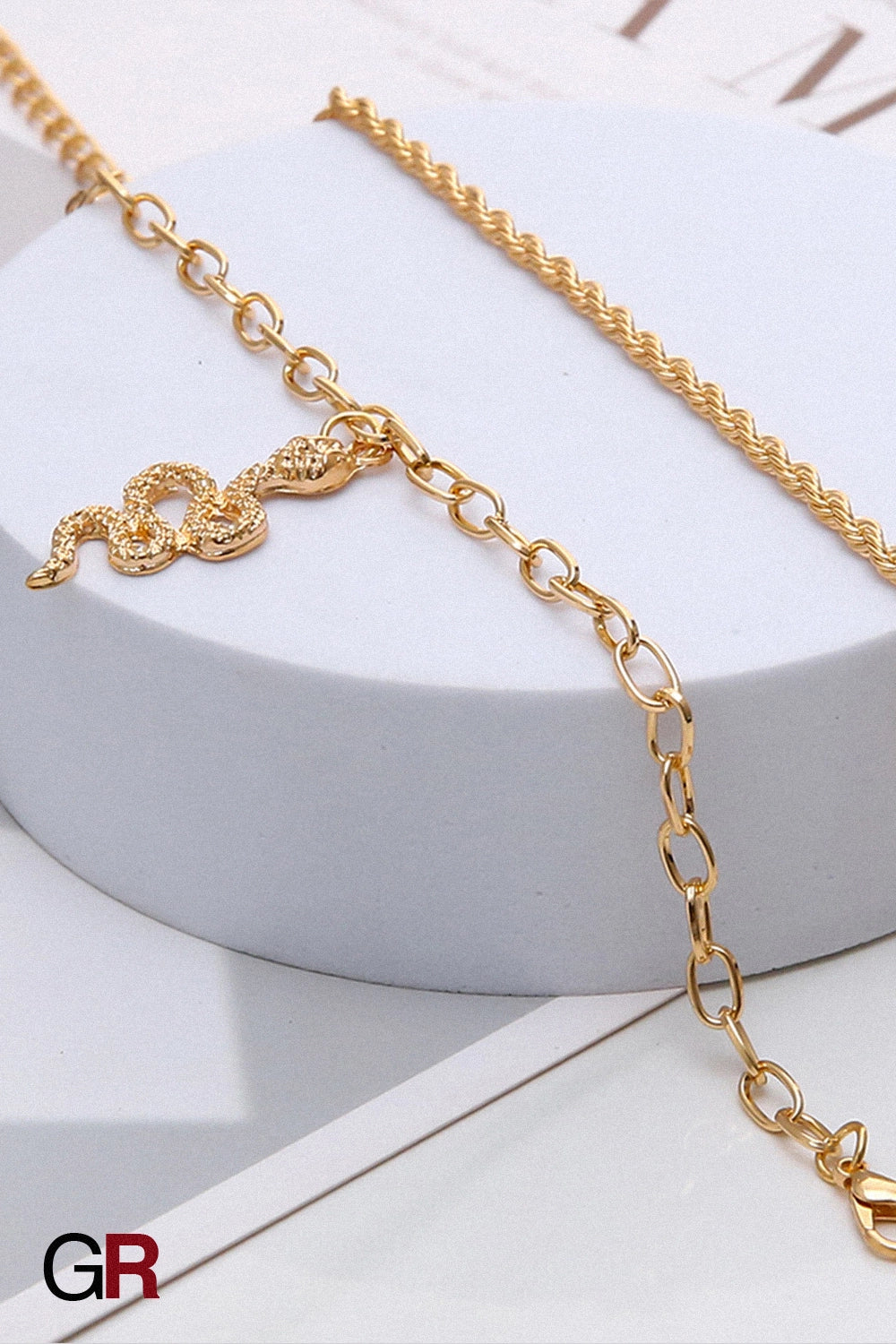 Serpentine Luxe Anklet