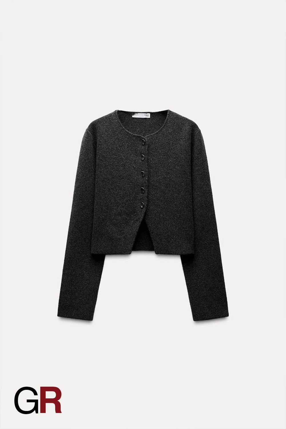 Minimalist Long Sleeve Round Neck Plain Stitch Sweater - GlamoROZ
