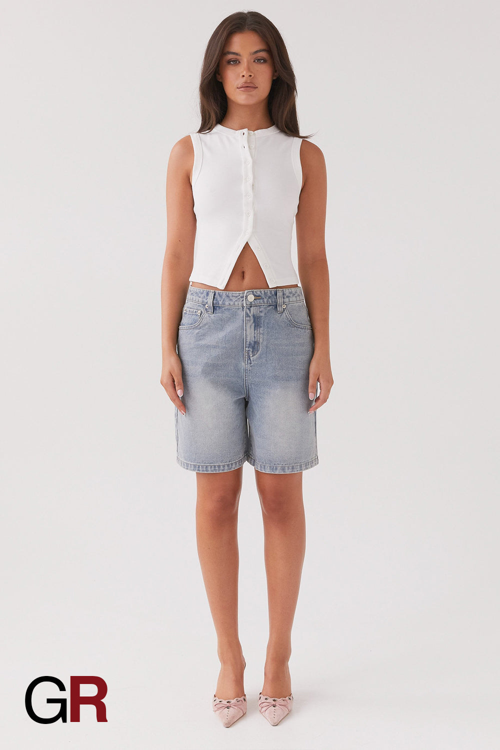Regal Contour White Sleeveless Waistcoat - GlamoROZ