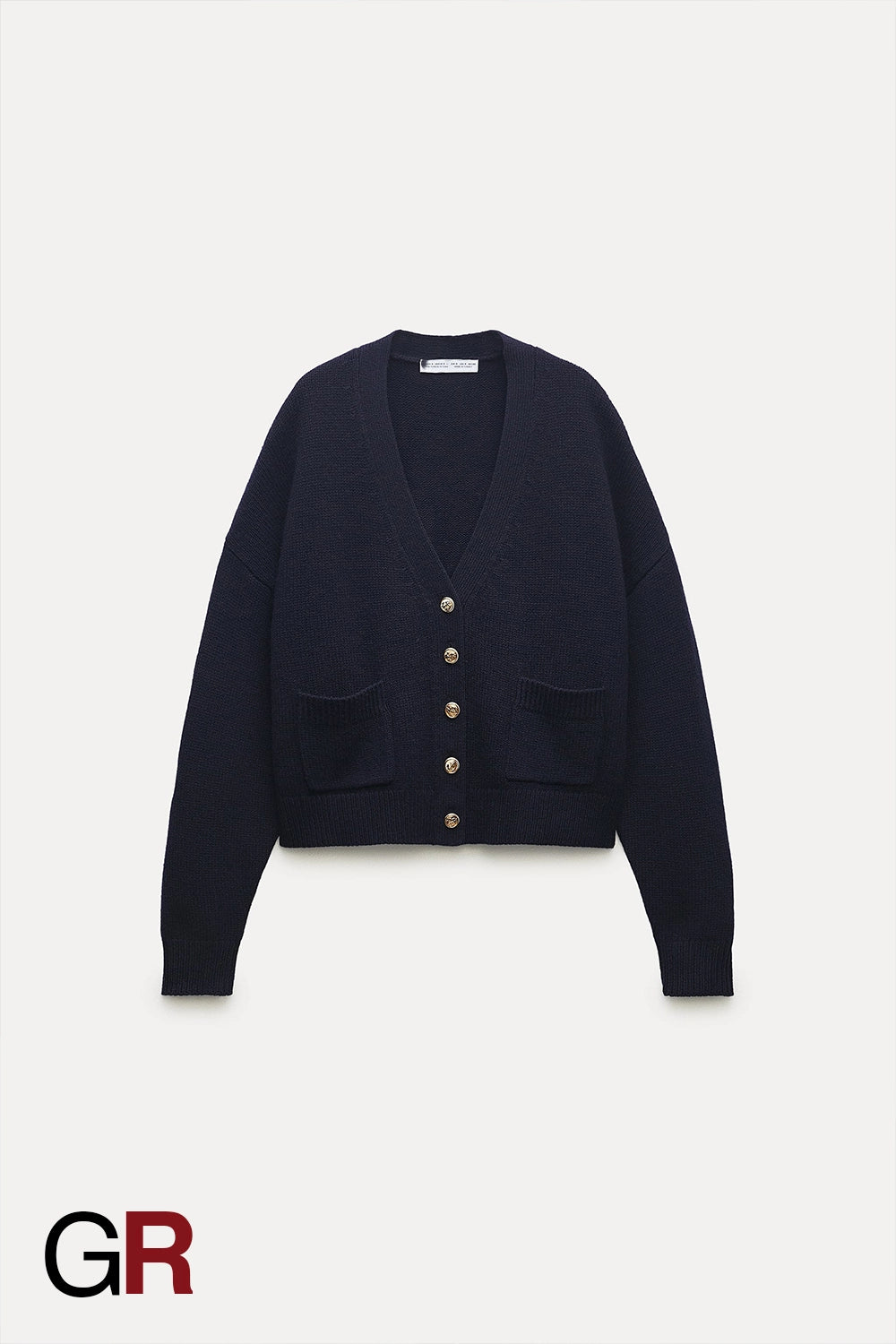 Luxe V-Neck Knitted Sweater - GlamoROZ