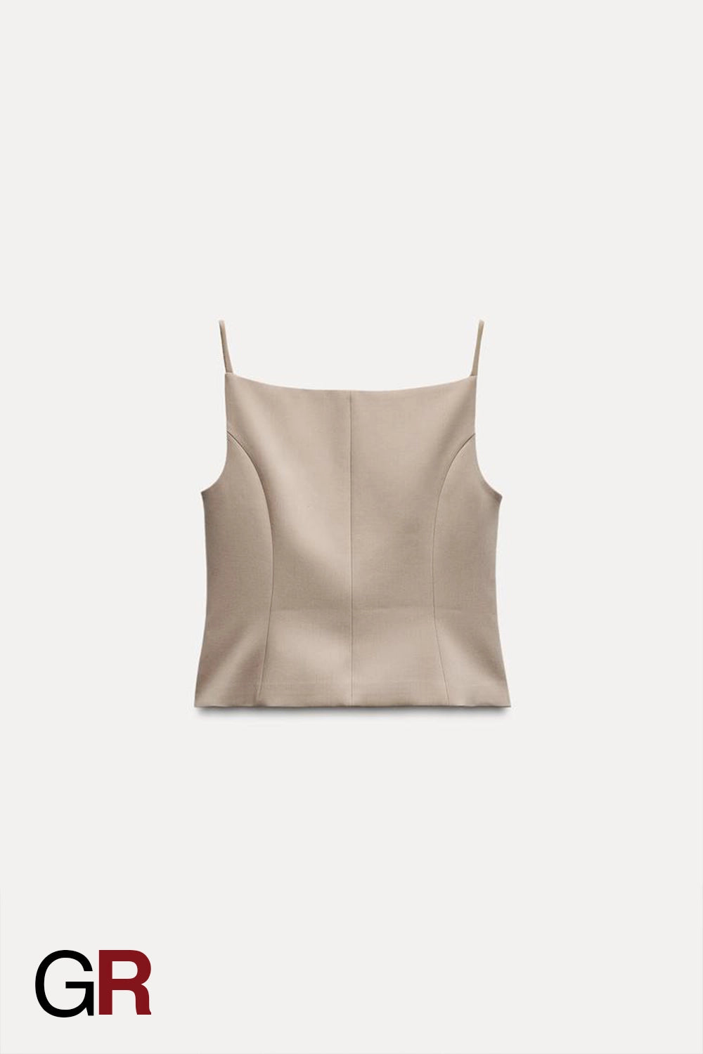 Chic French-Inspired Slim-Fit Breasted Sling Top - GlamoROZ