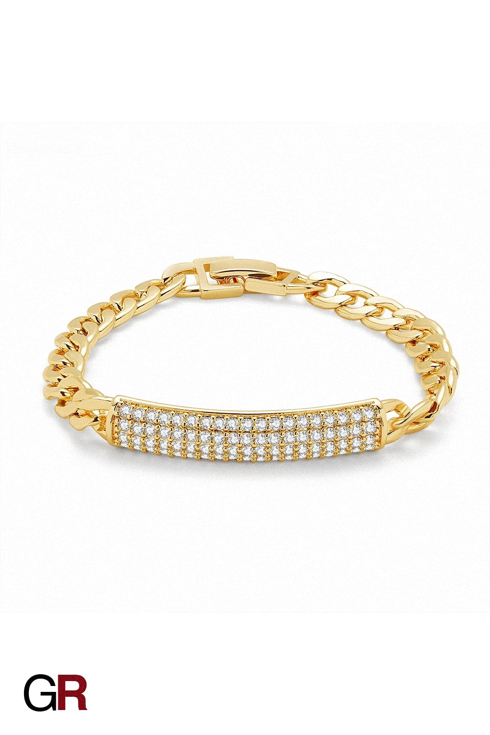 Aurora Pavé Link Bracelet