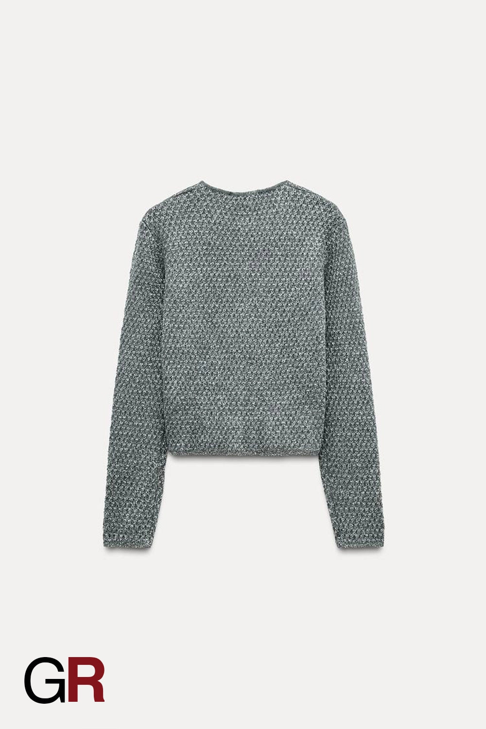 Fashionable Beads Decoration Knitted Sweater - GlamoROZ