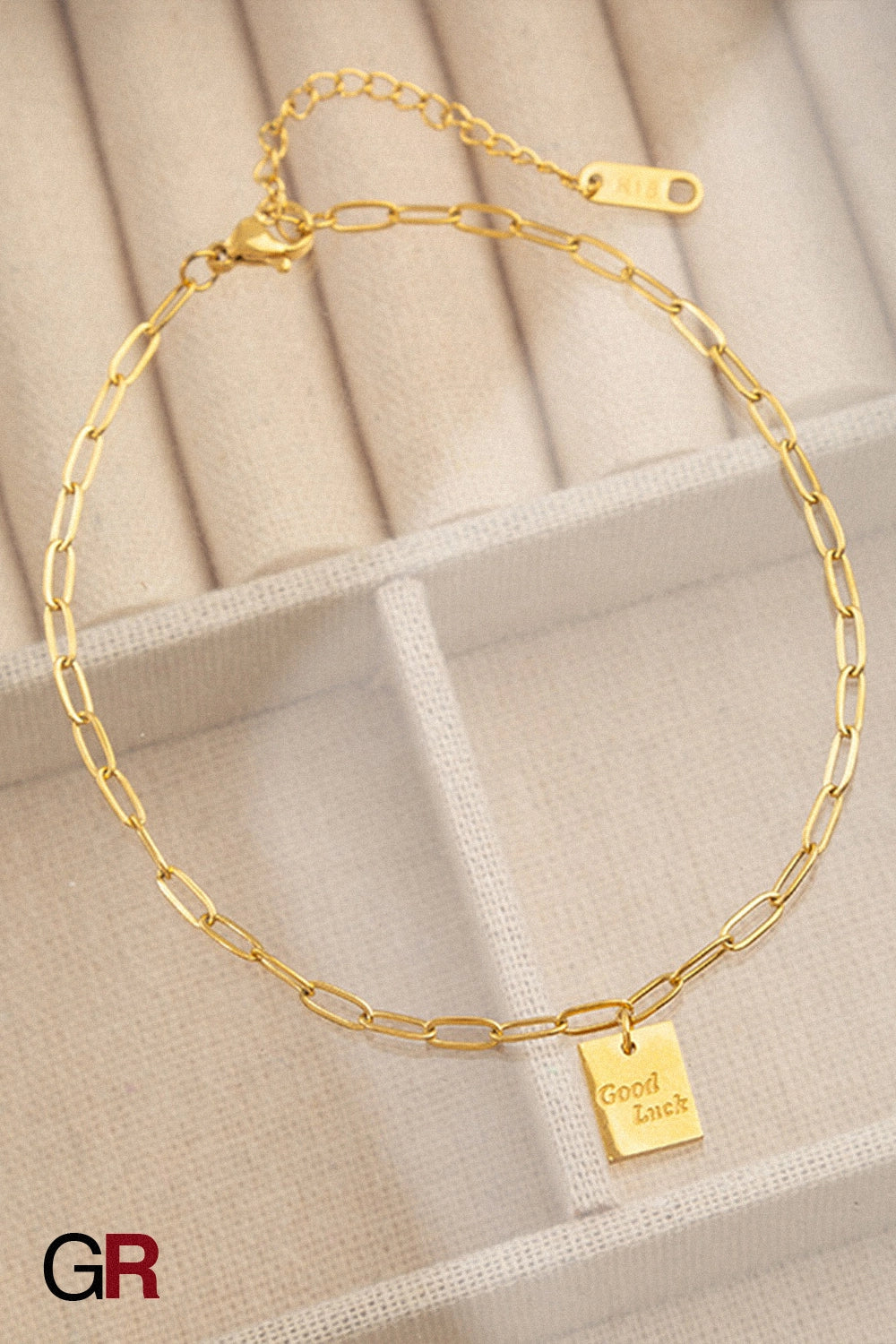 Chance Dorée Anklet