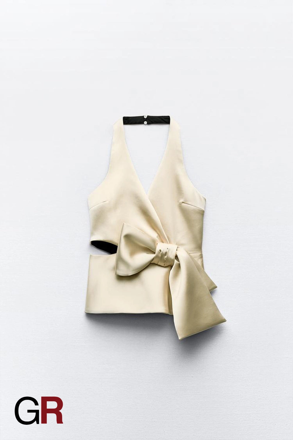 Ethereal Halter Spaghetti-Strap Top - GlamoROZ