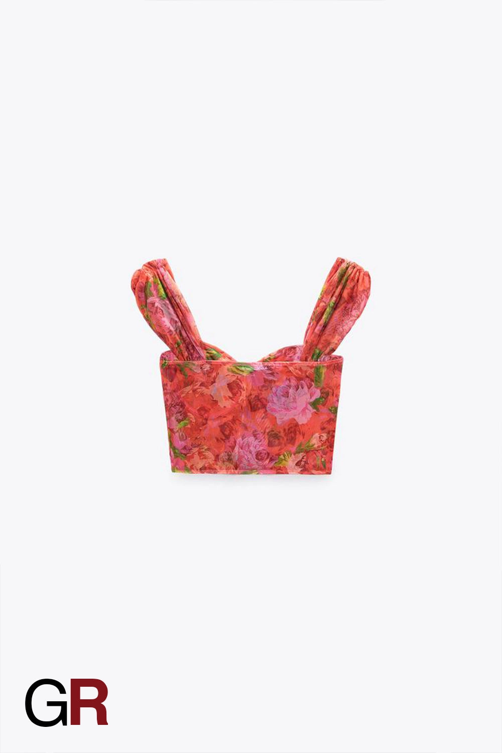 Silk Screen Printed Corset T-Shirt - GlamoROZ