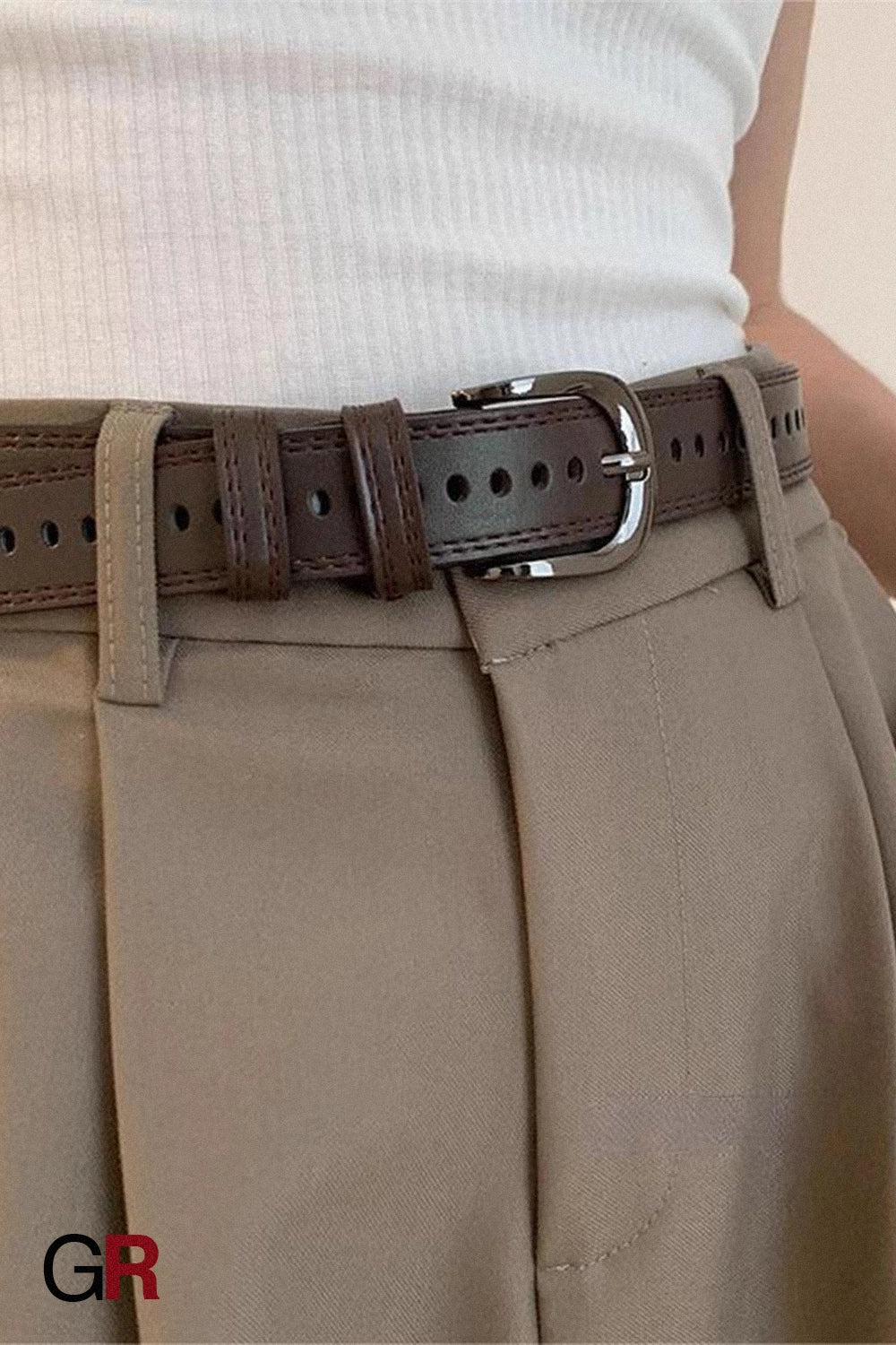 Decoration Retro Simple Student Pant Belt