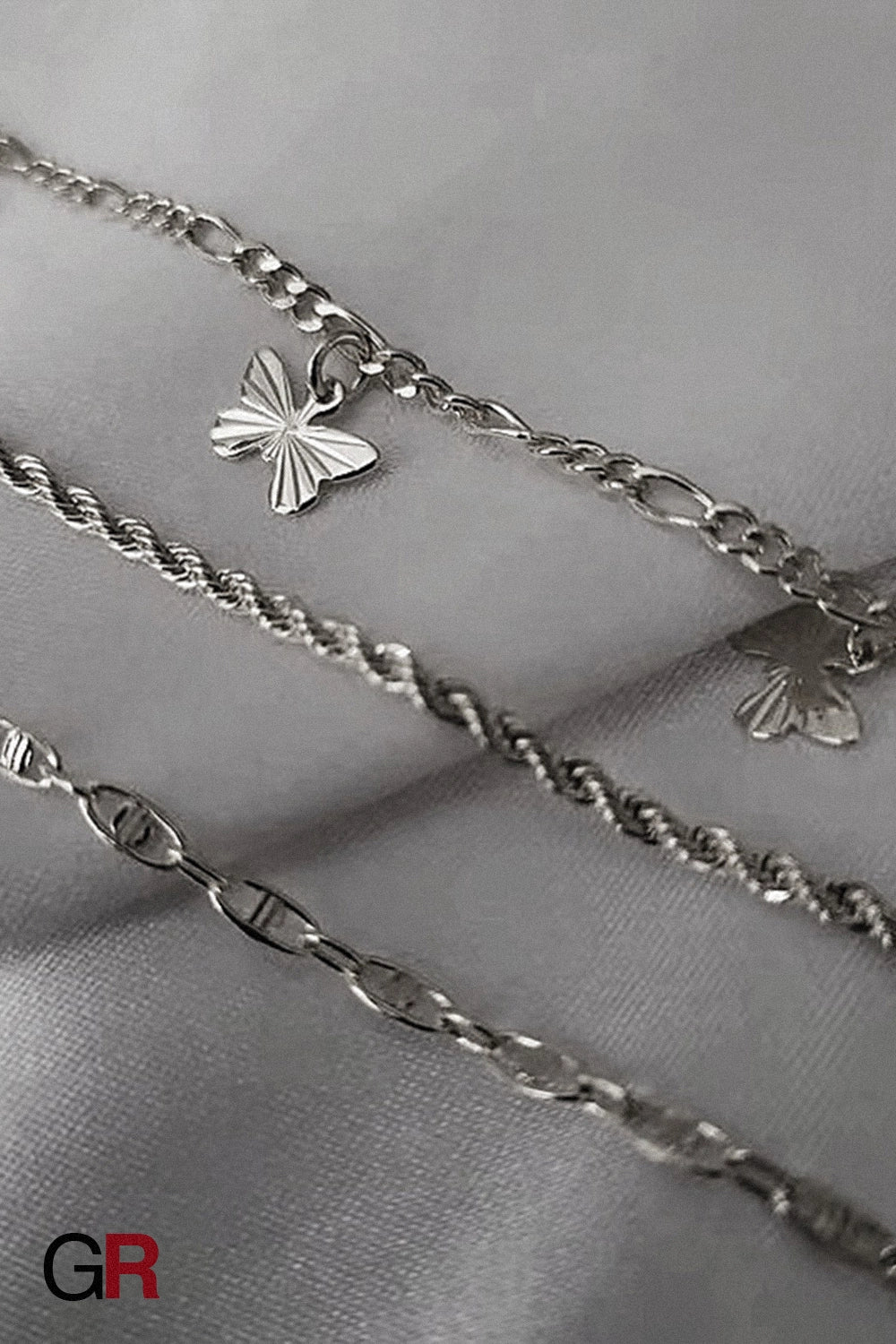 Papillon d’Or Anklet Set