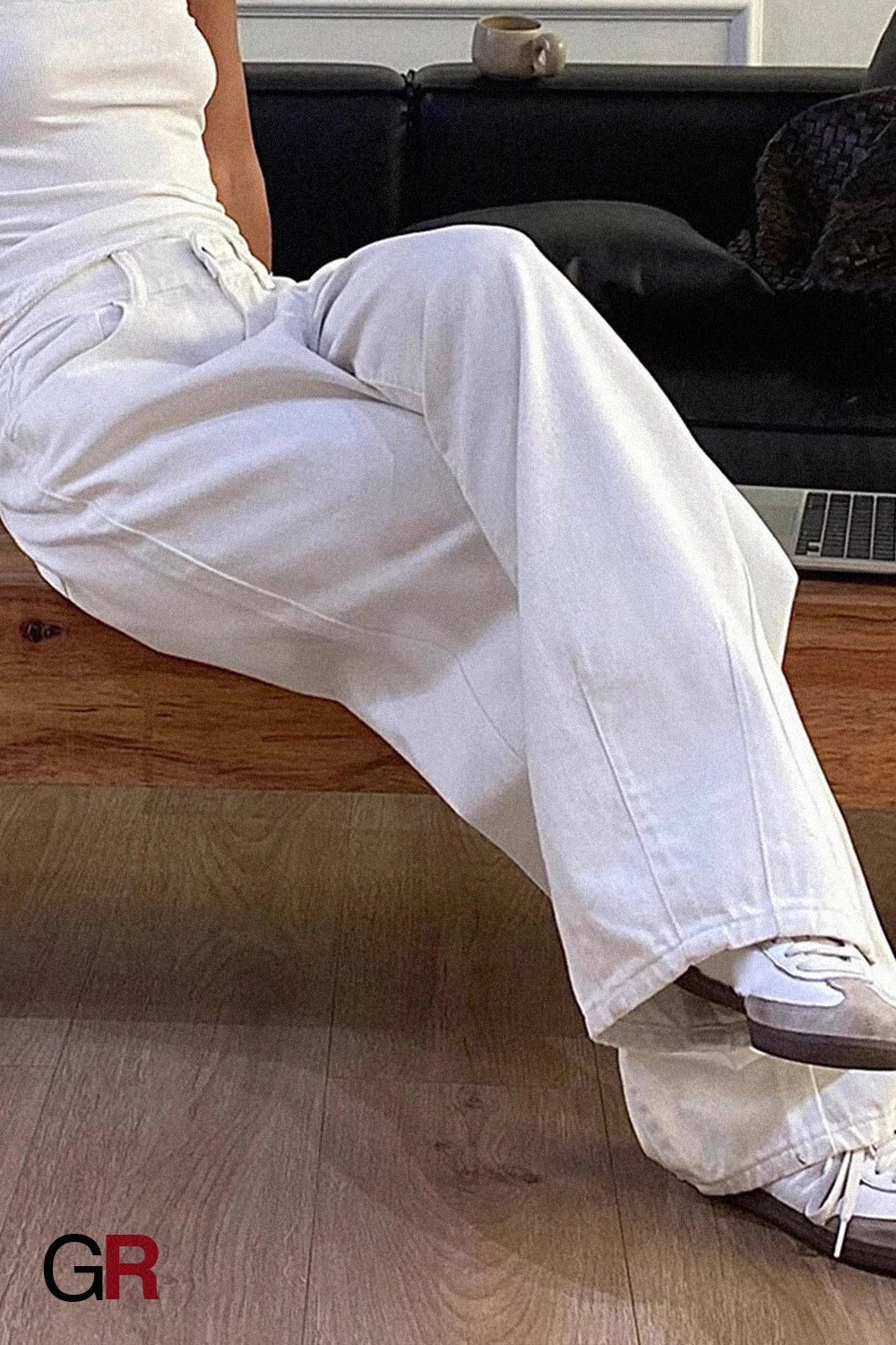 Vintage Jeans Wide Leg Casual Long Pants
