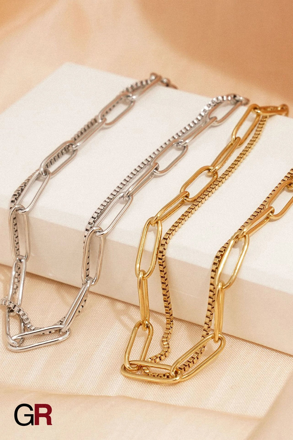Élise Dual Chain Bracelet