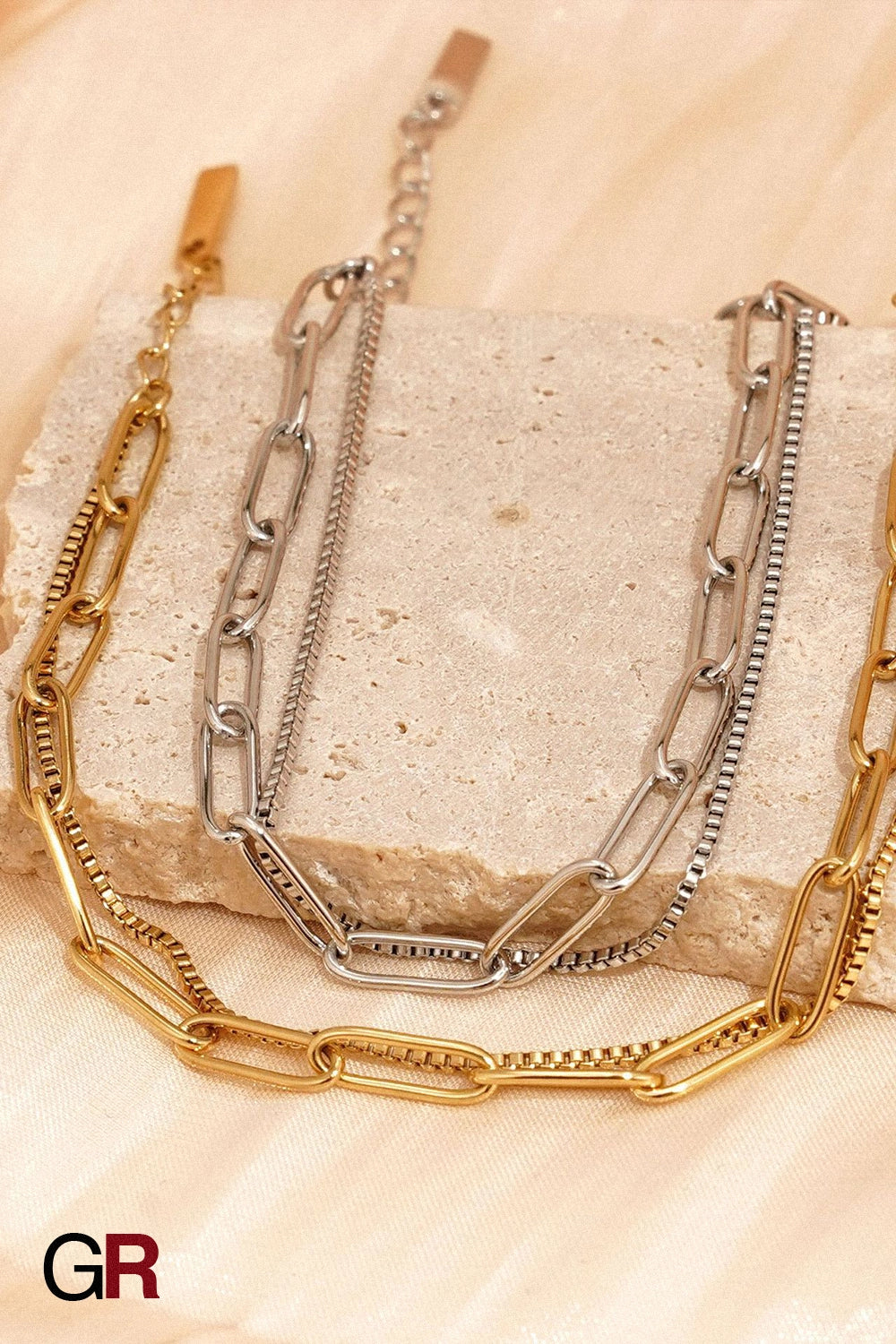 Élise Dual Chain Bracelet