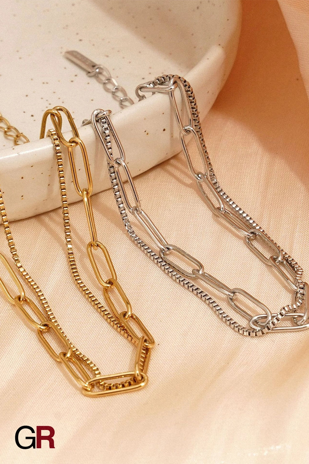 Élise Dual Chain Bracelet
