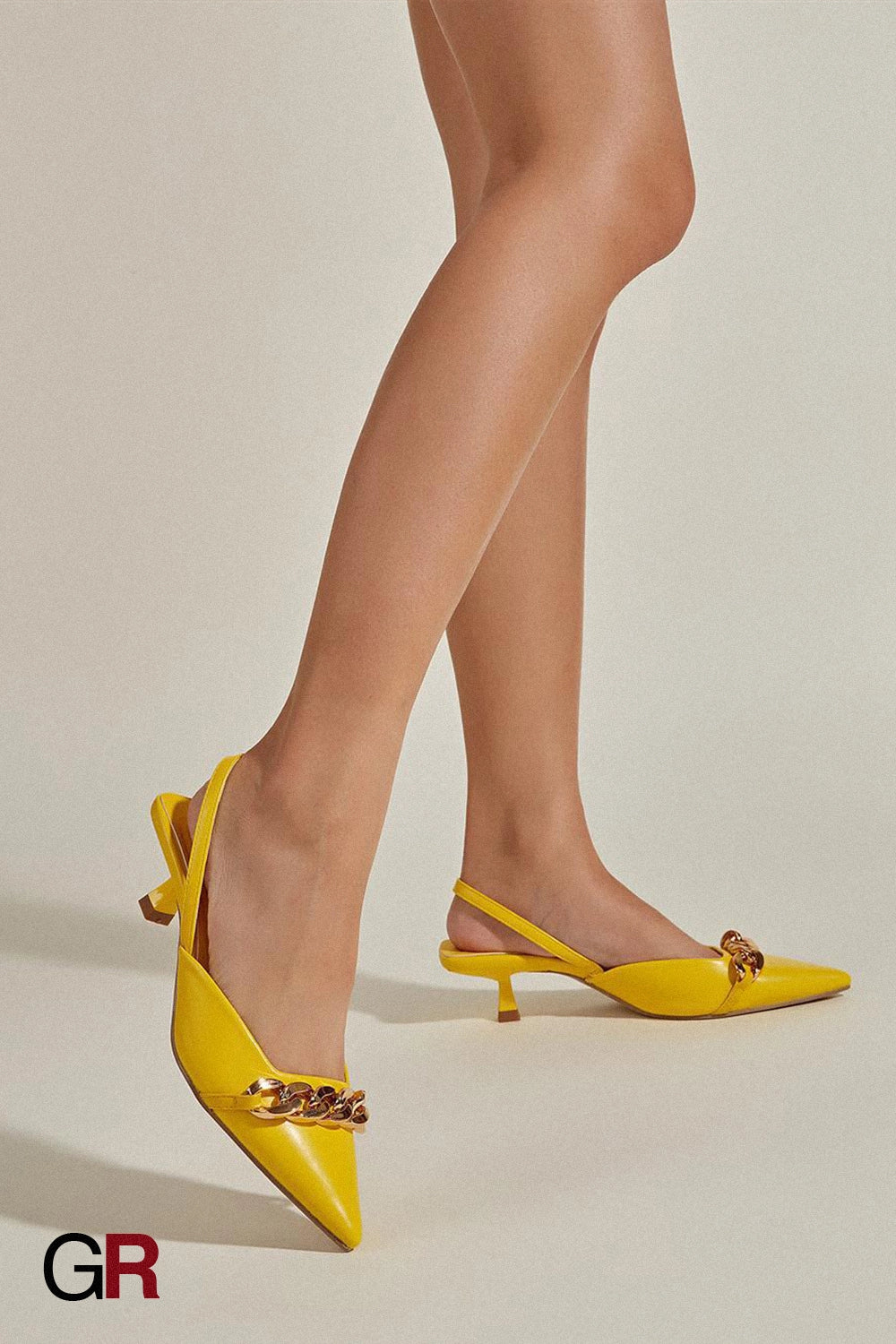 Aurelia Chain Slingbacks