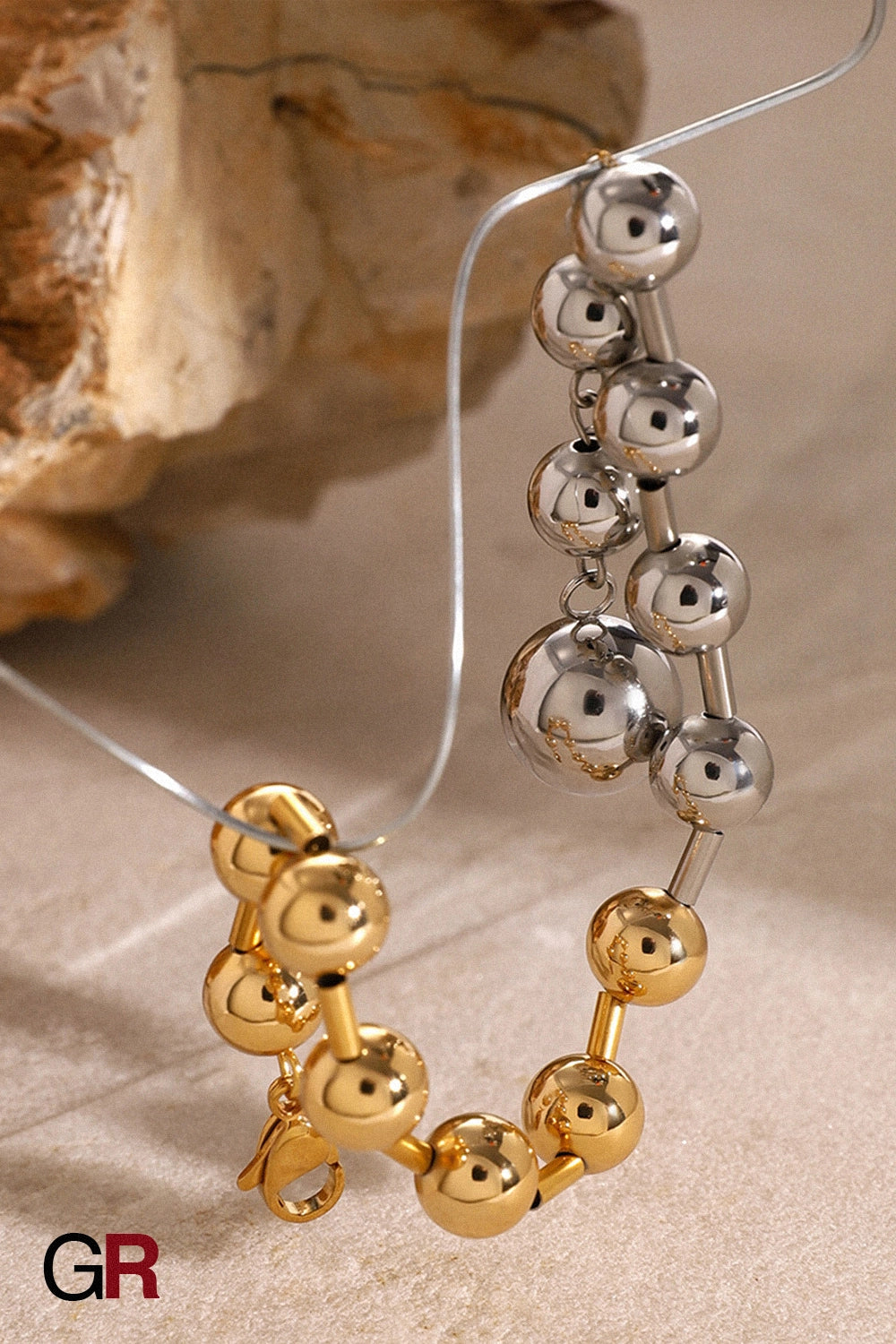 Bicolor Sphere Bracelet