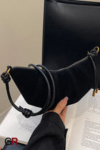 Women's Minimalist Canvas Crossbody Tote Bag