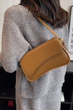Fashion Simple New Flip Magnetic Buckle Shoulder Bag